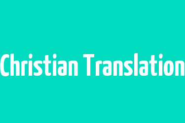 Christian French Translation