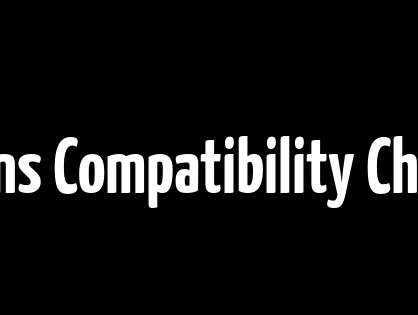 Nikkor Lens Compatibility Chart
