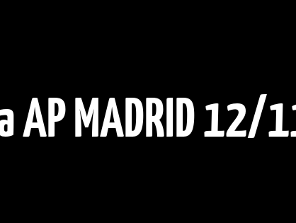 Sentencia AP MADRID 12/11/2020