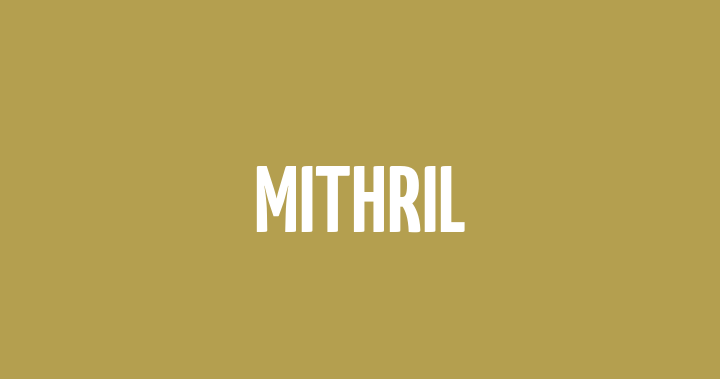 Mithril Official • r/MithrilToken