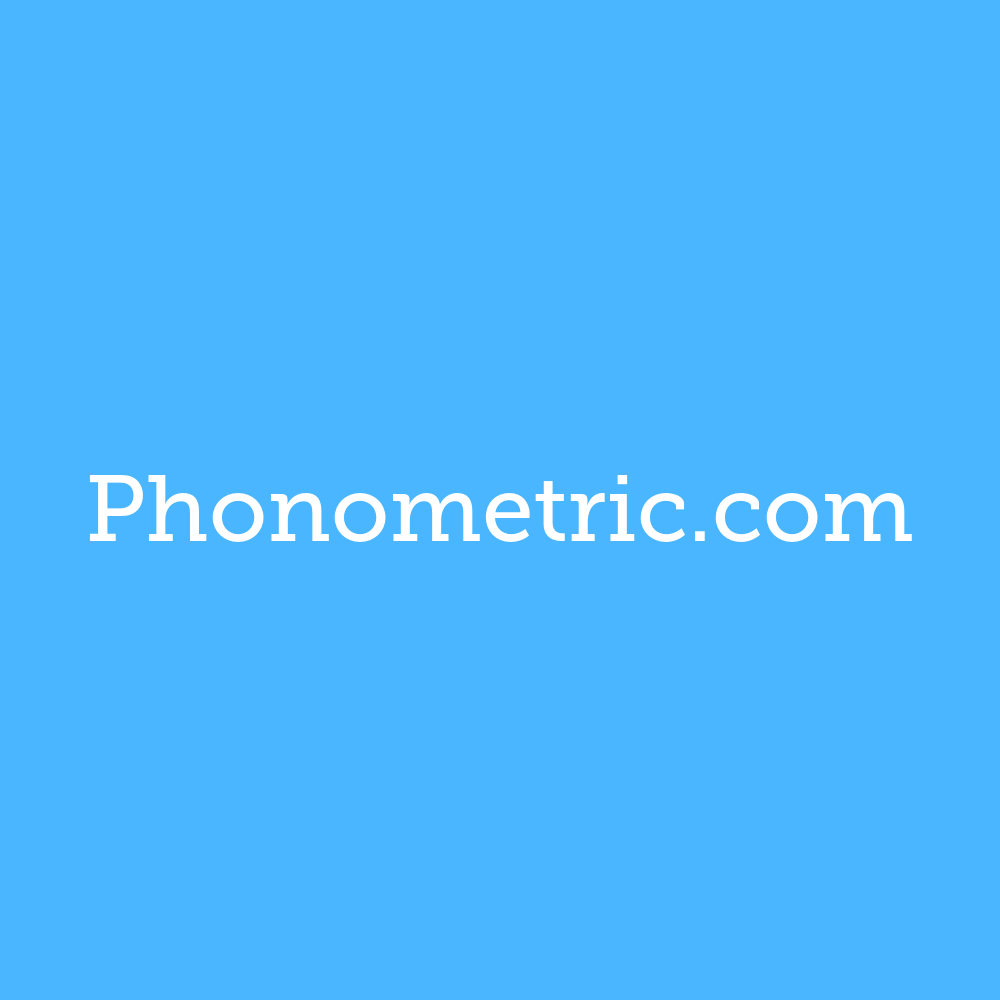 phonometric.com