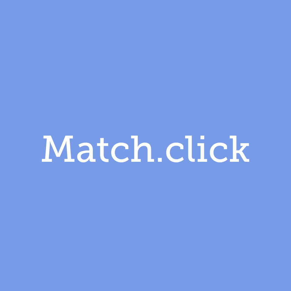 match.click - this domain is for sale