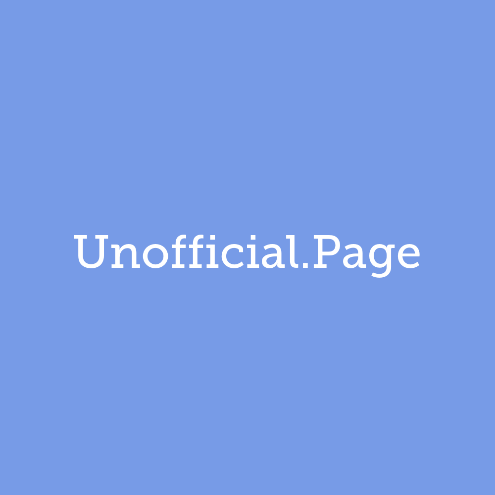 unofficial.page - this domain is for sale