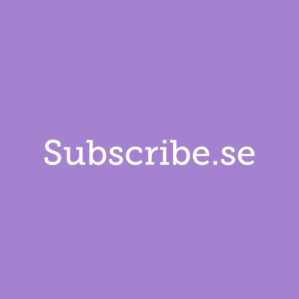 subscribe.se - this domain is for sale