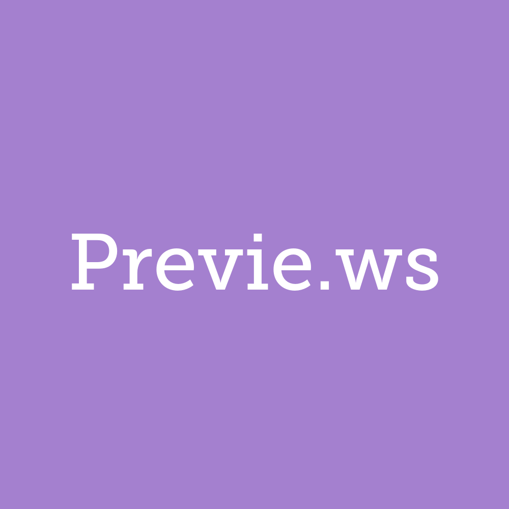 previe.ws - this domain is for sale