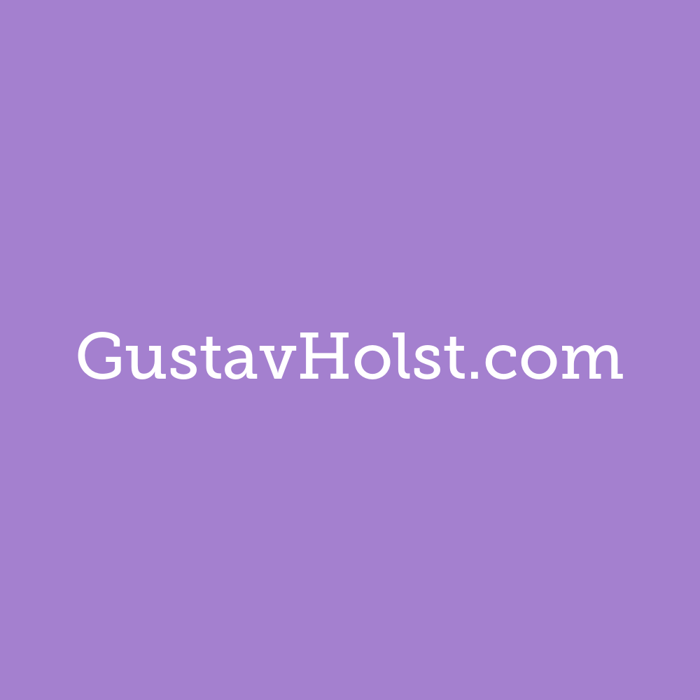 gustavholst.com