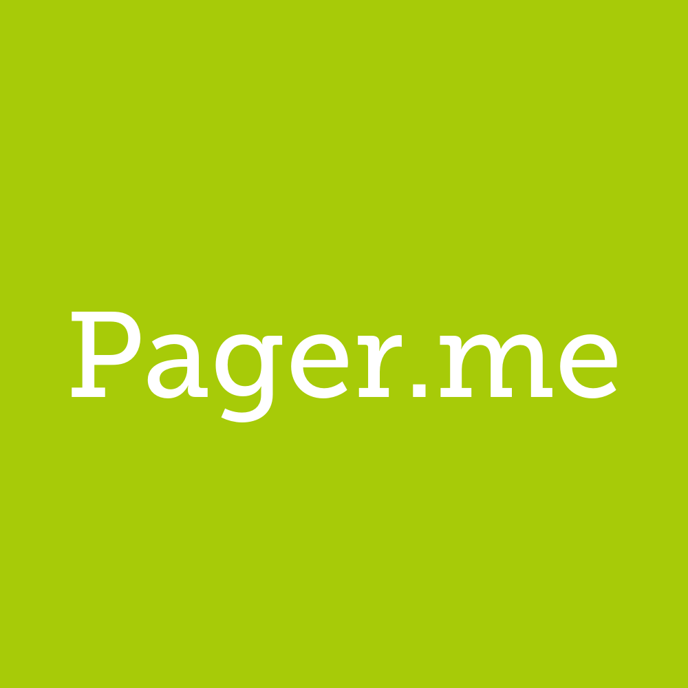 pager.me - this domain is for sale