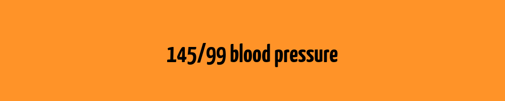 Is 99 65 Good Blood Pressure