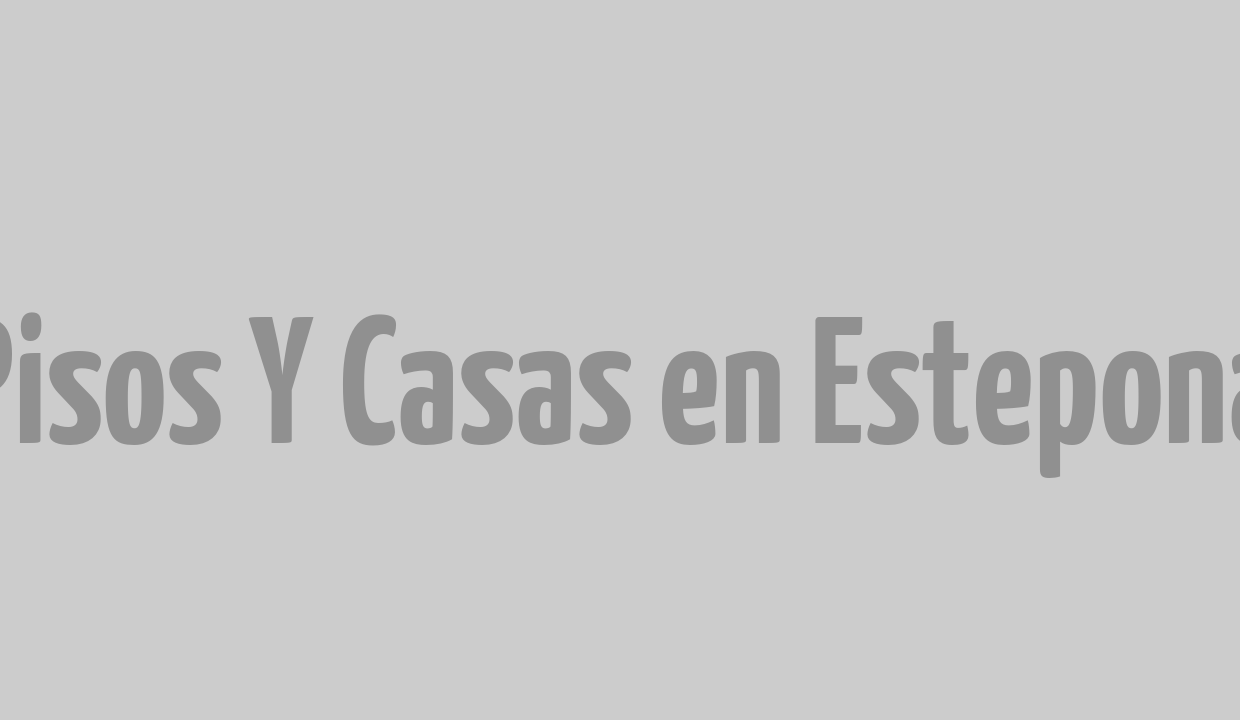 Pisos Baratos en Estepona