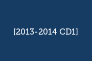 2013-2014 CD1