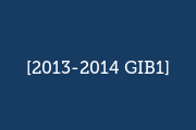 2013-2014 GIB1