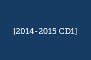 2014-2015 CD1