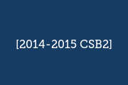 2014-2015 CSB2