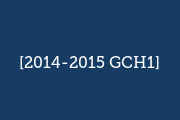 2014-2015 GCH1