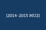 2014-2015 MU2