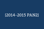 2014-2015 PAN2
