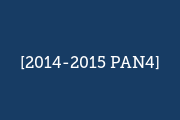 2014-2015 PAN4