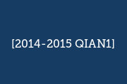 2014-2015 QIAN1