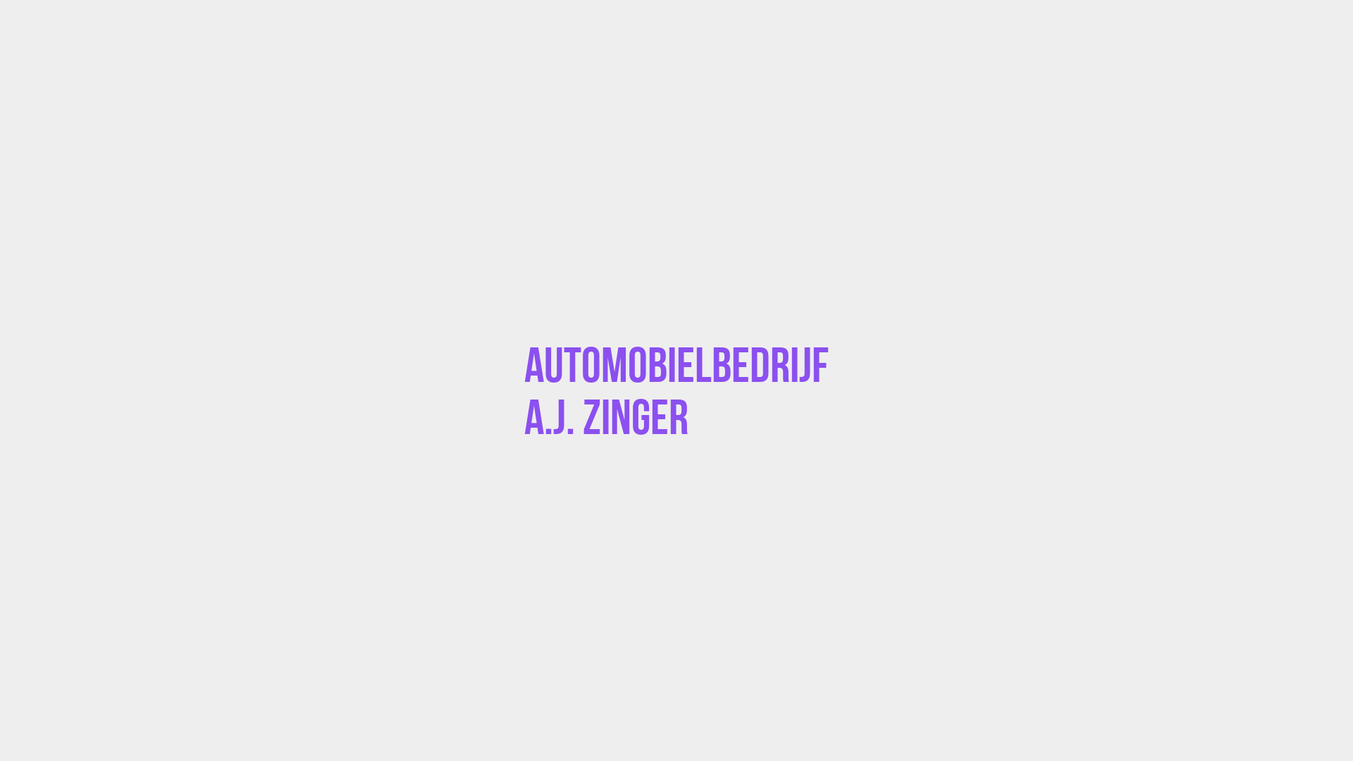 Placeholder image voor Automobielbedrijf A.J. Zinger