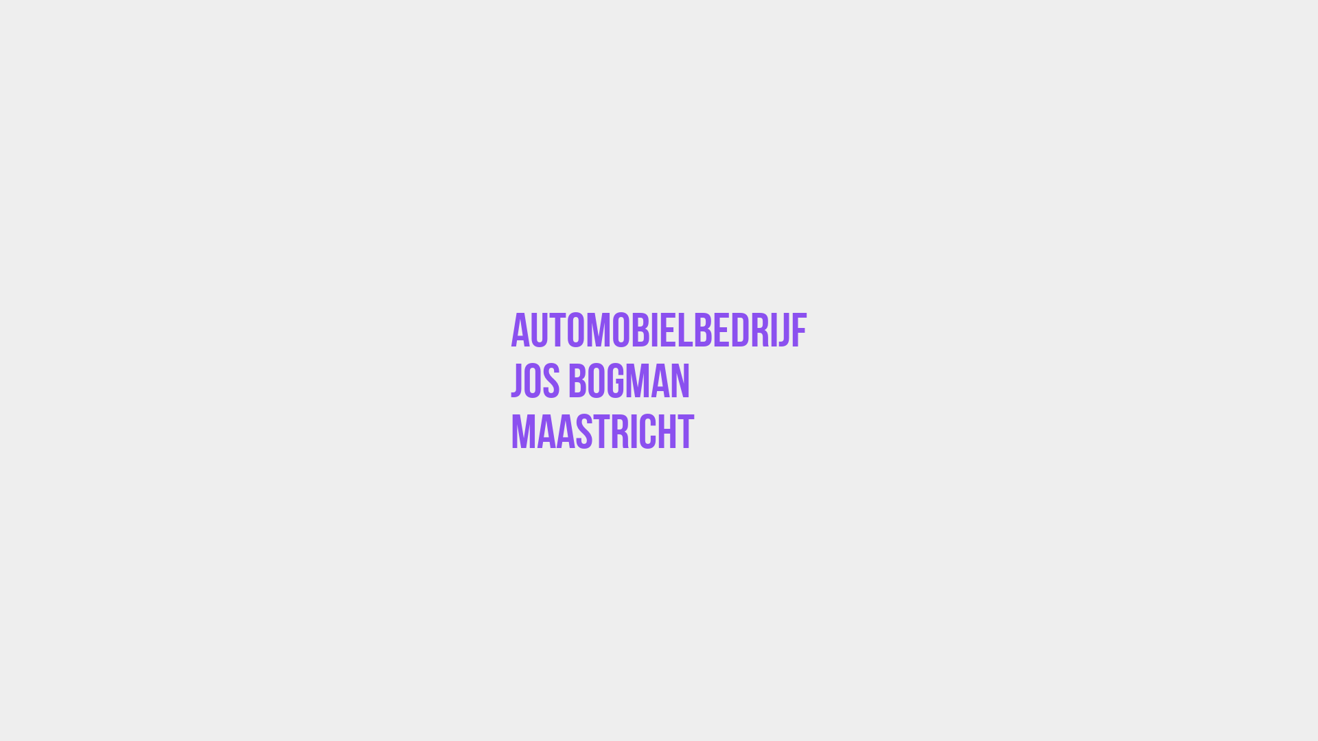 Placeholder image voor Automobielbedrijf Jos Bogman Maastricht
