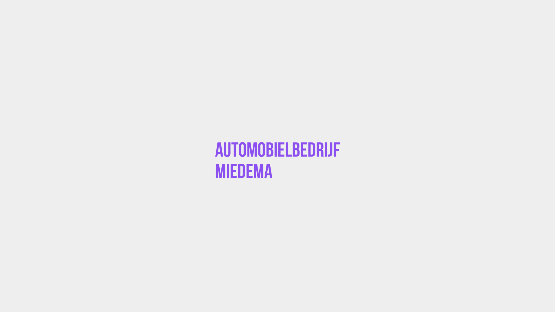 Placeholder image voor Automobielbedrijf Miedema