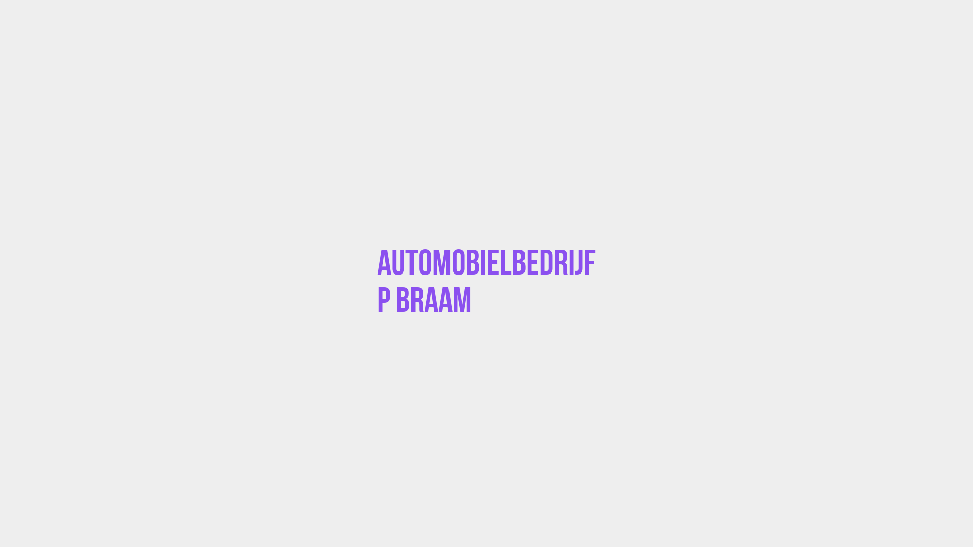 Placeholder image voor Automobielbedrijf P Braam