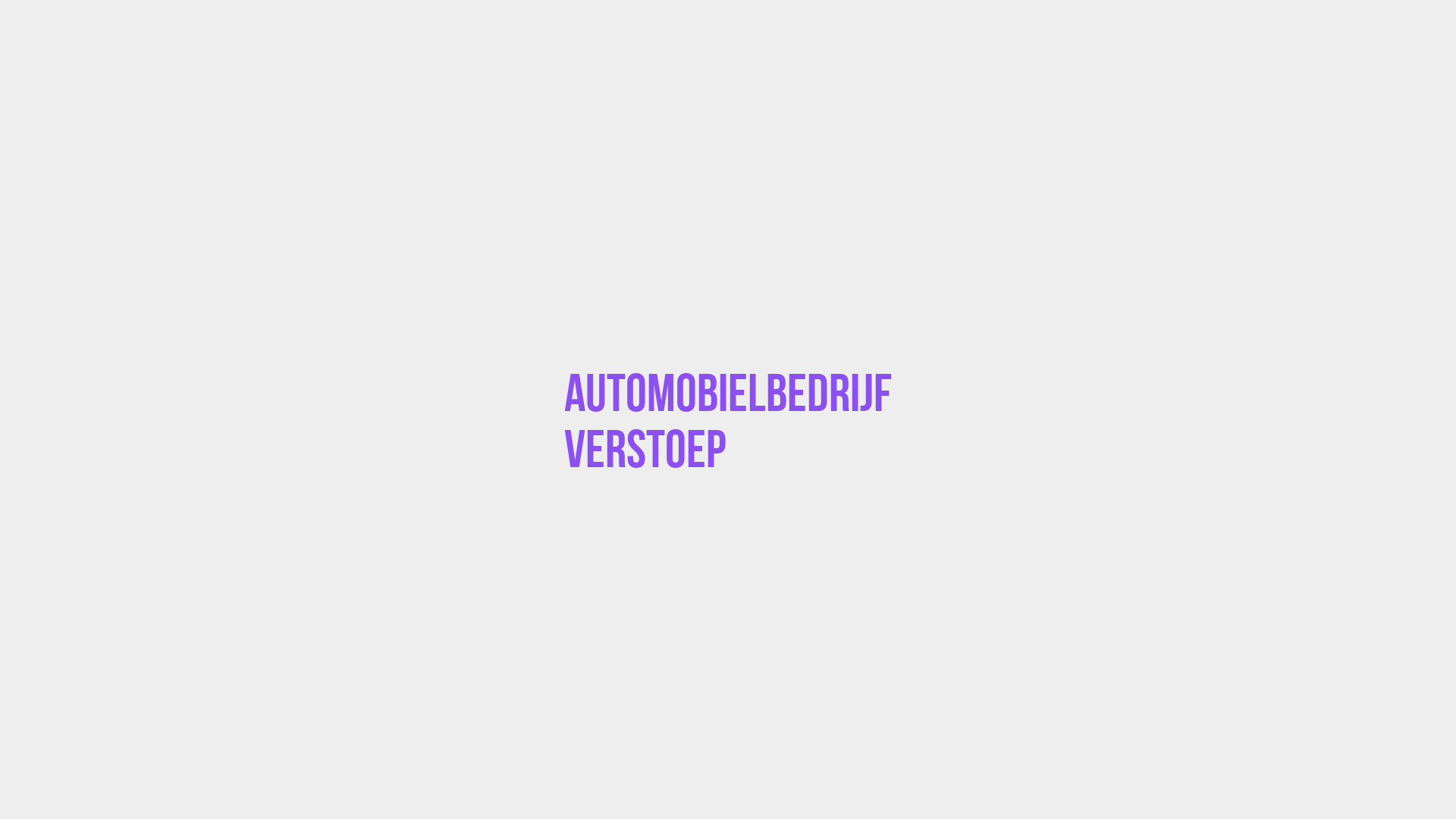 Placeholder image voor Automobielbedrijf Verstoep