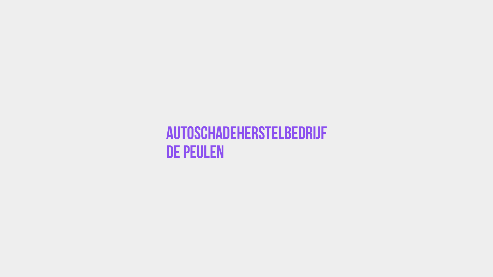 Placeholder image voor Autoschadeherstelbedrijf de Peulen