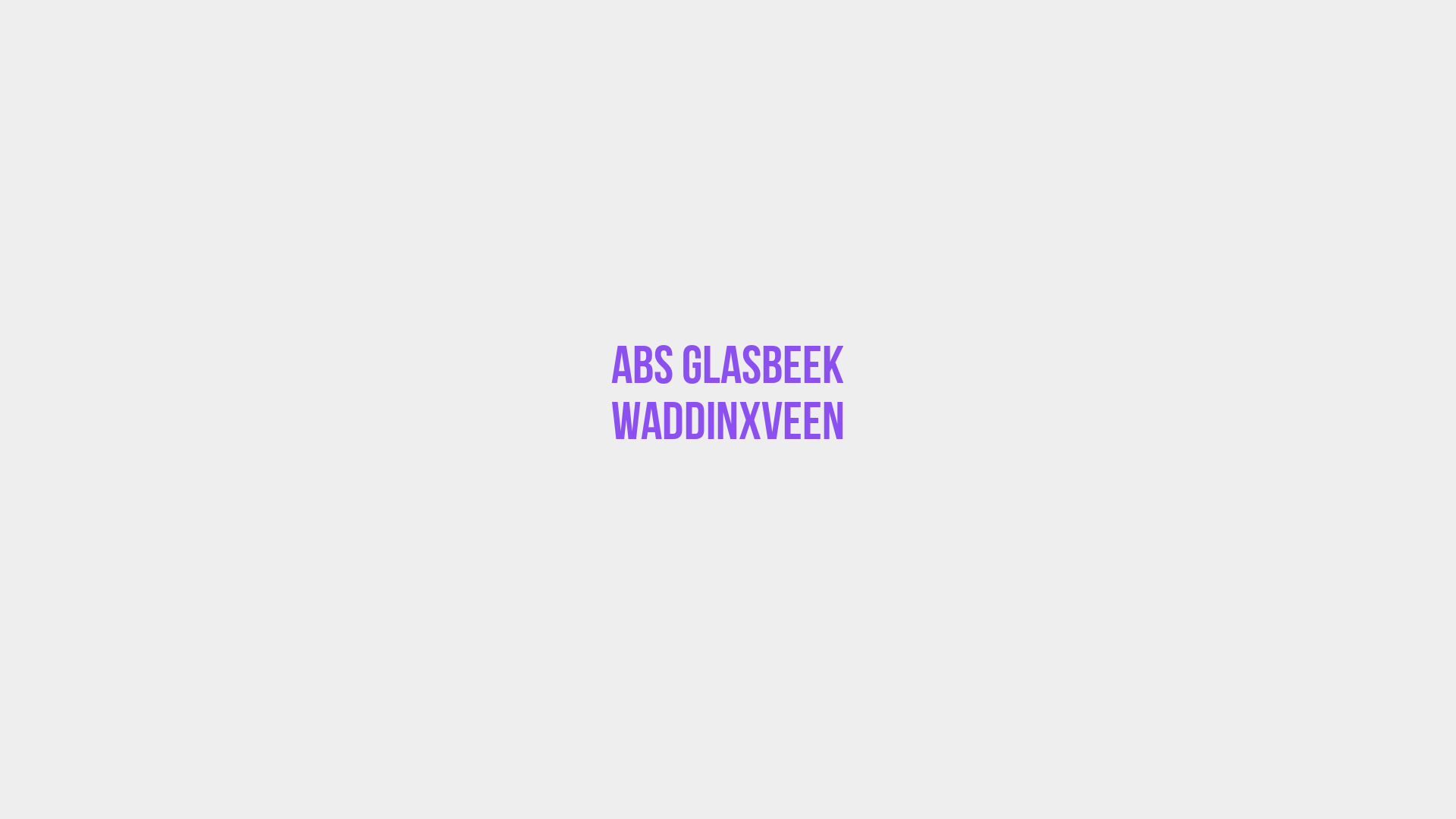 Placeholder image voor ABS Glasbeek Waddinxveen