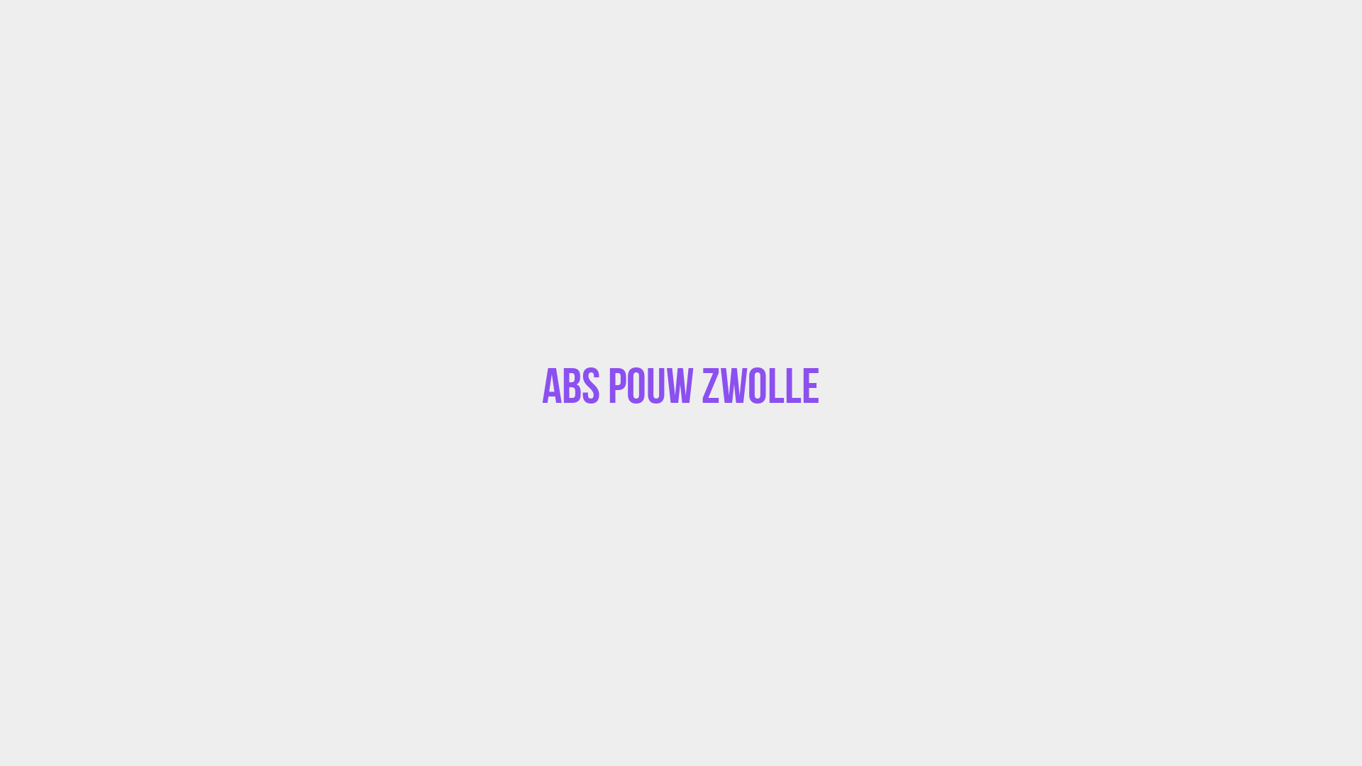 Placeholder image voor ABS Pouw Zwolle