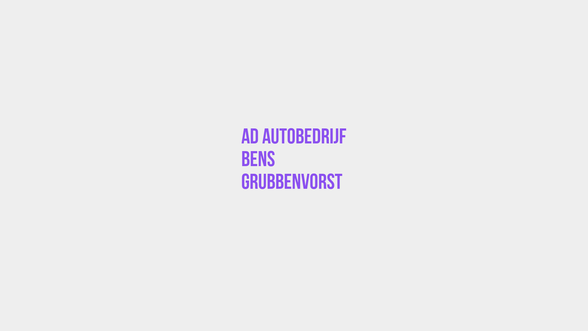 Placeholder image voor AD Autobedrijf Bens Grubbenvorst