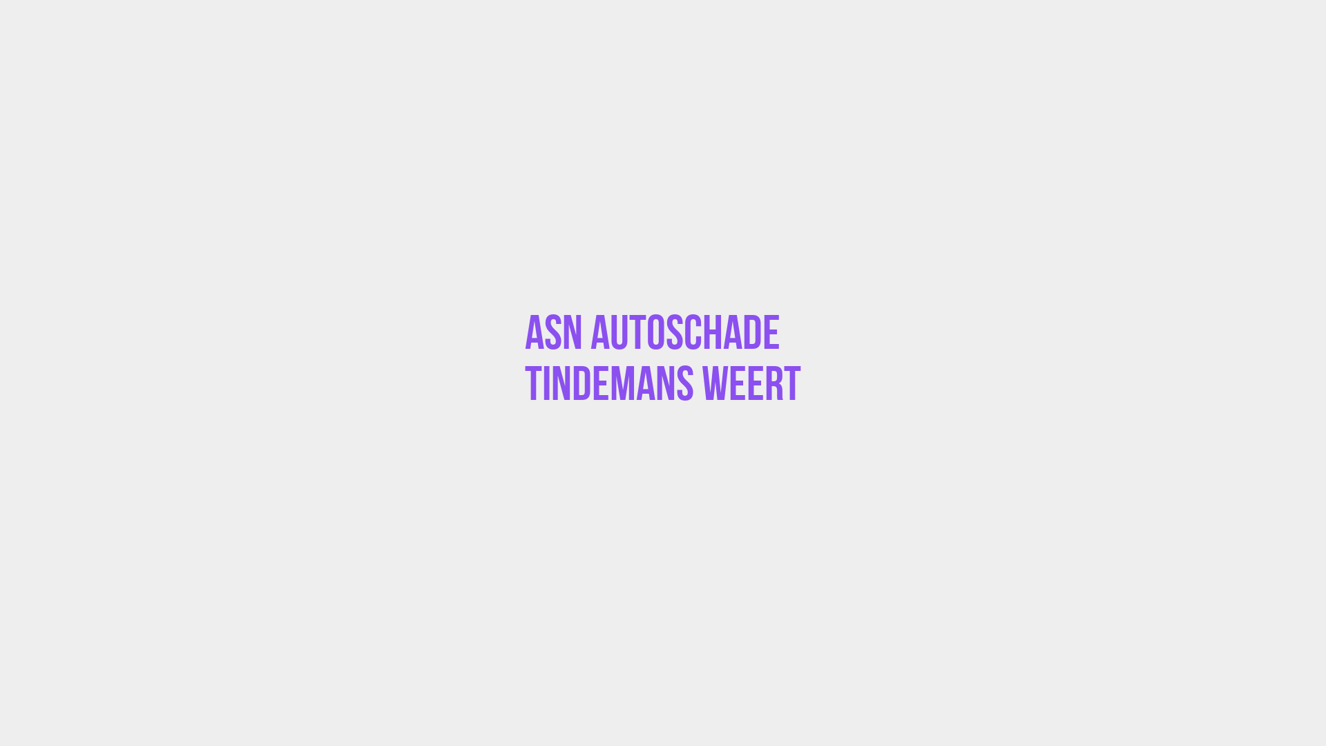 Placeholder image voor ASN Autoschade Tindemans Weert