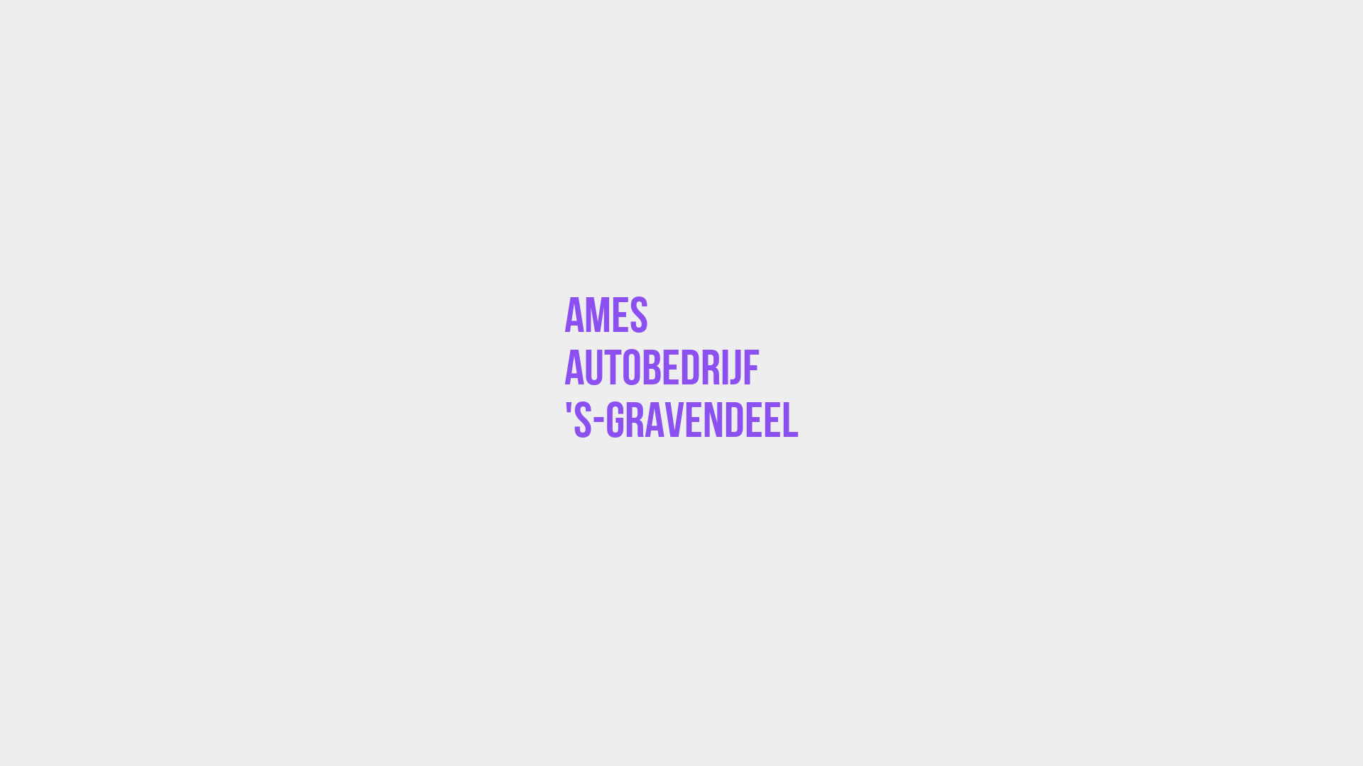 Placeholder image voor Ames Autobedrijf 's-Gravendeel