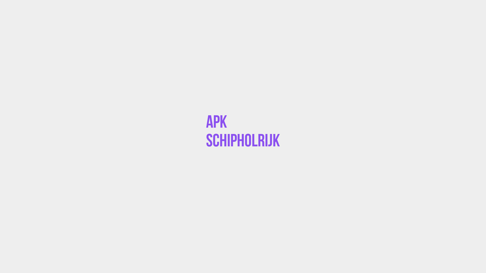 Placeholder image voor Apk Schipholrijk