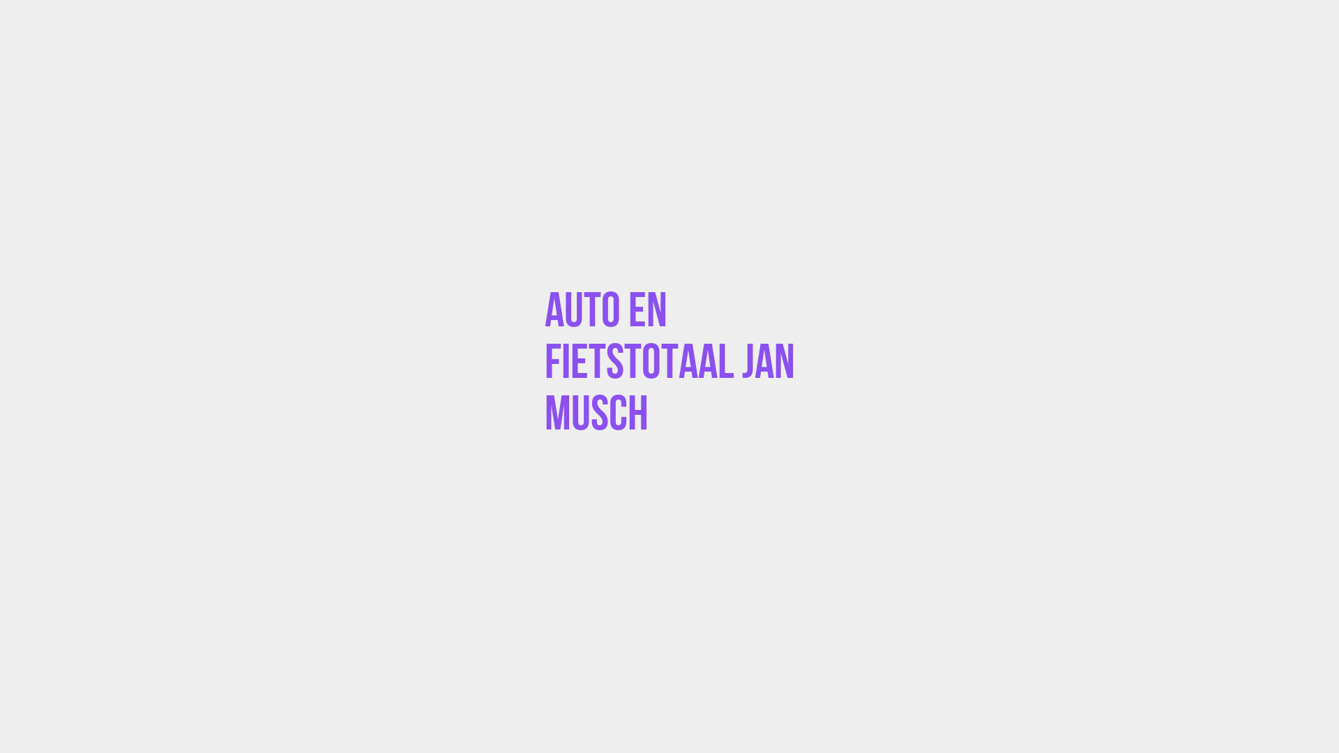 Placeholder image voor Auto En Fietstotaal Jan Musch