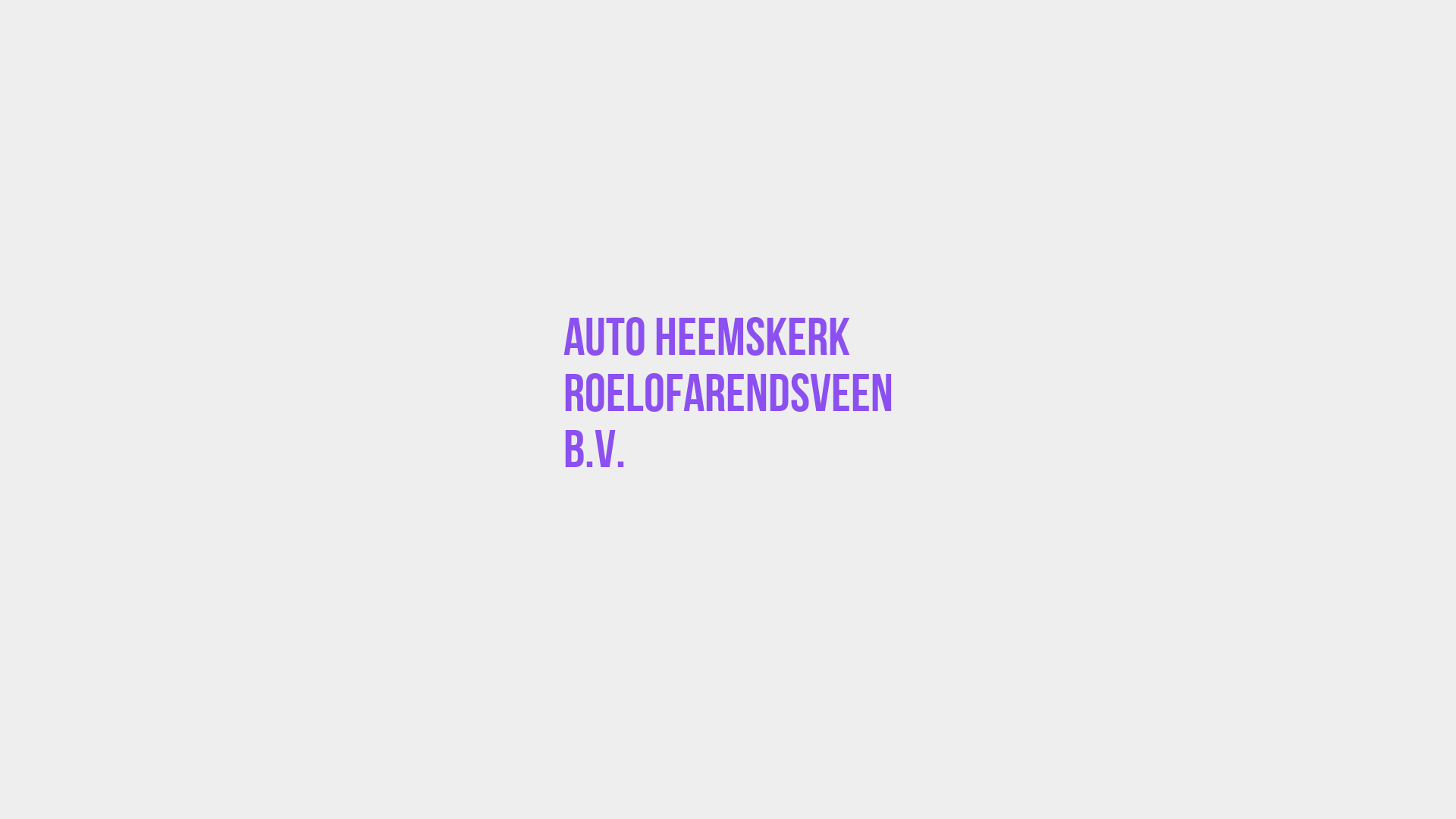 Placeholder image voor Auto Heemskerk Roelofarendsveen B.V.