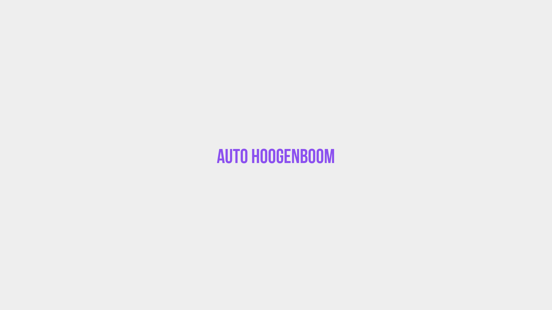 Placeholder image voor Auto Hoogenboom