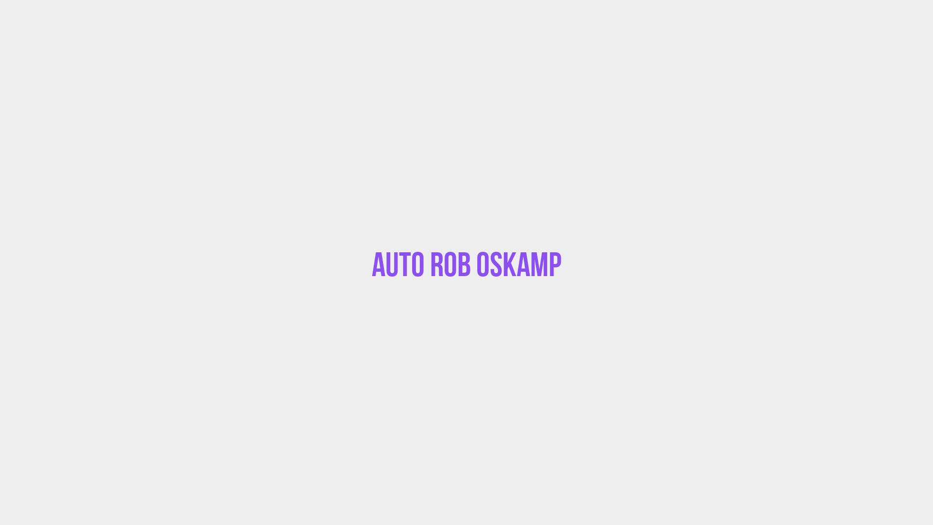 Placeholder image voor Auto Rob Oskamp