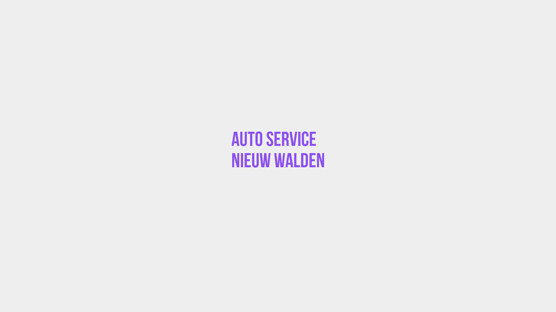 Placeholder image voor Auto Service Nieuw Walden