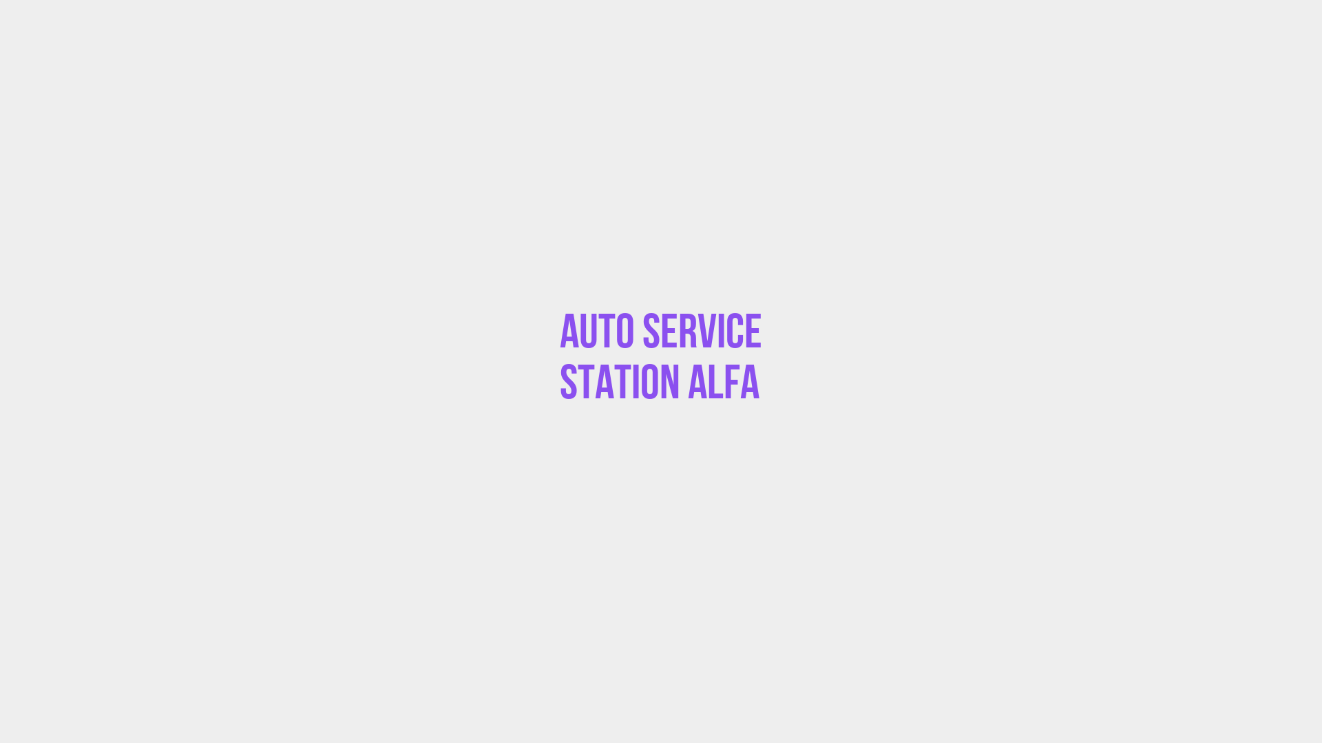 Placeholder image voor Auto Service Station Alfa