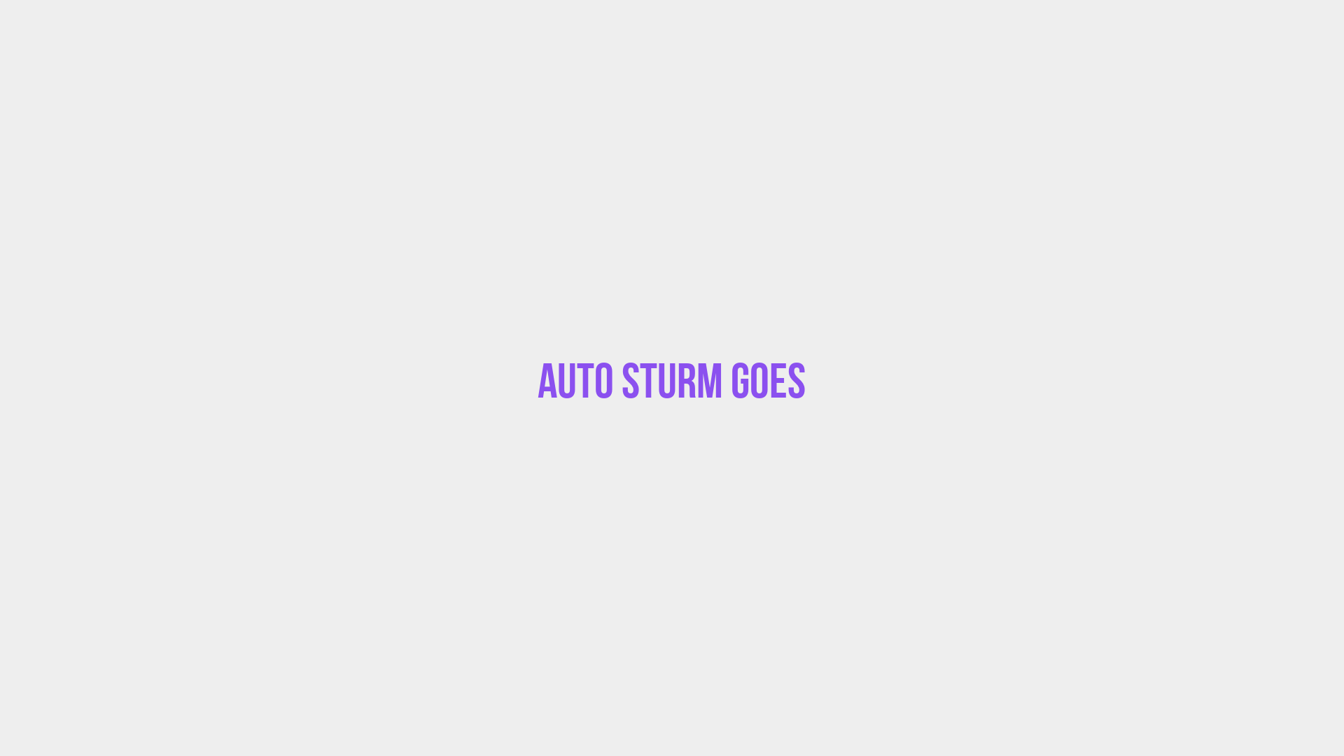 Placeholder image voor Auto Sturm Goes