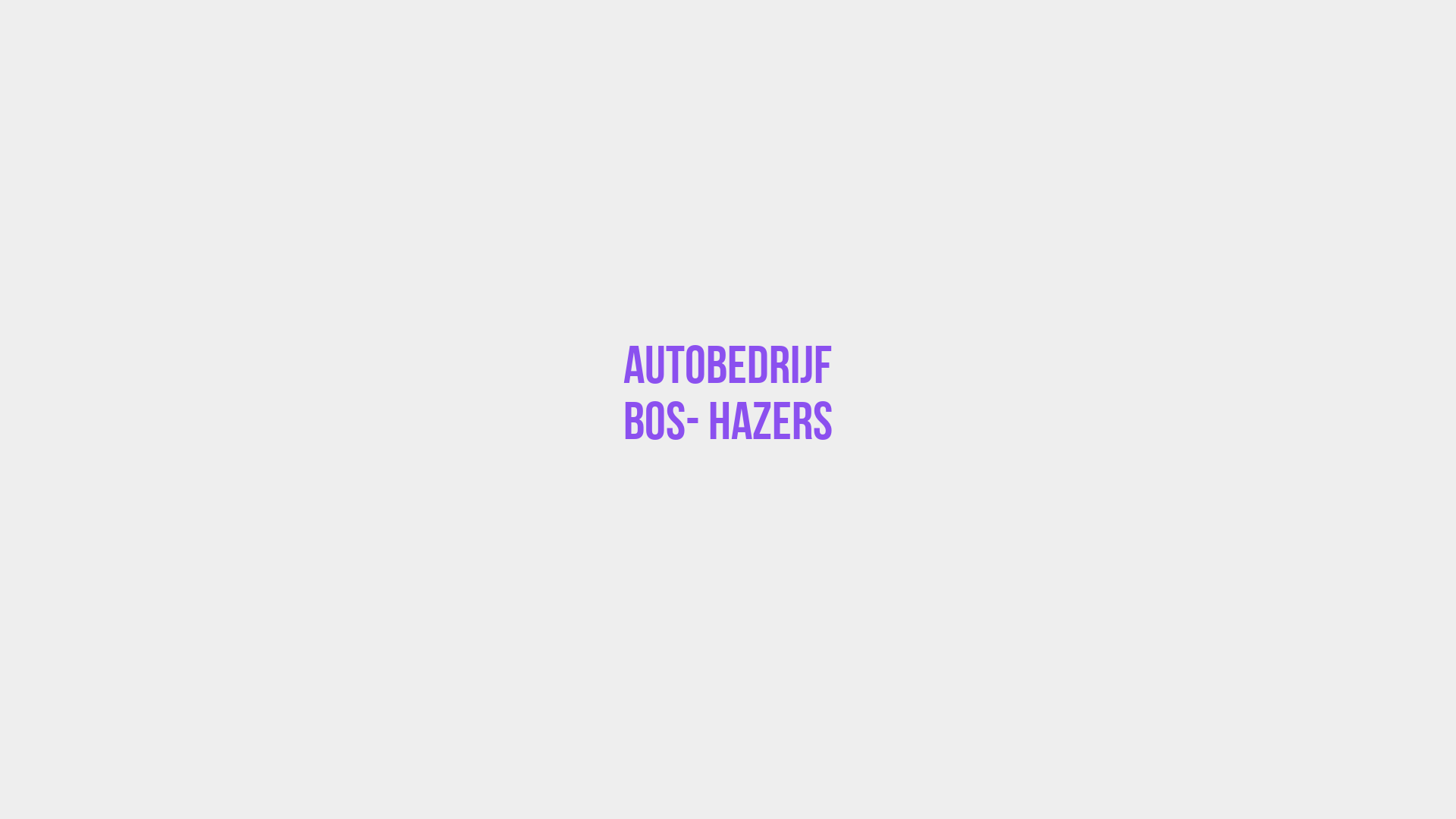 Placeholder image voor Autobedrijf Bos- Hazers