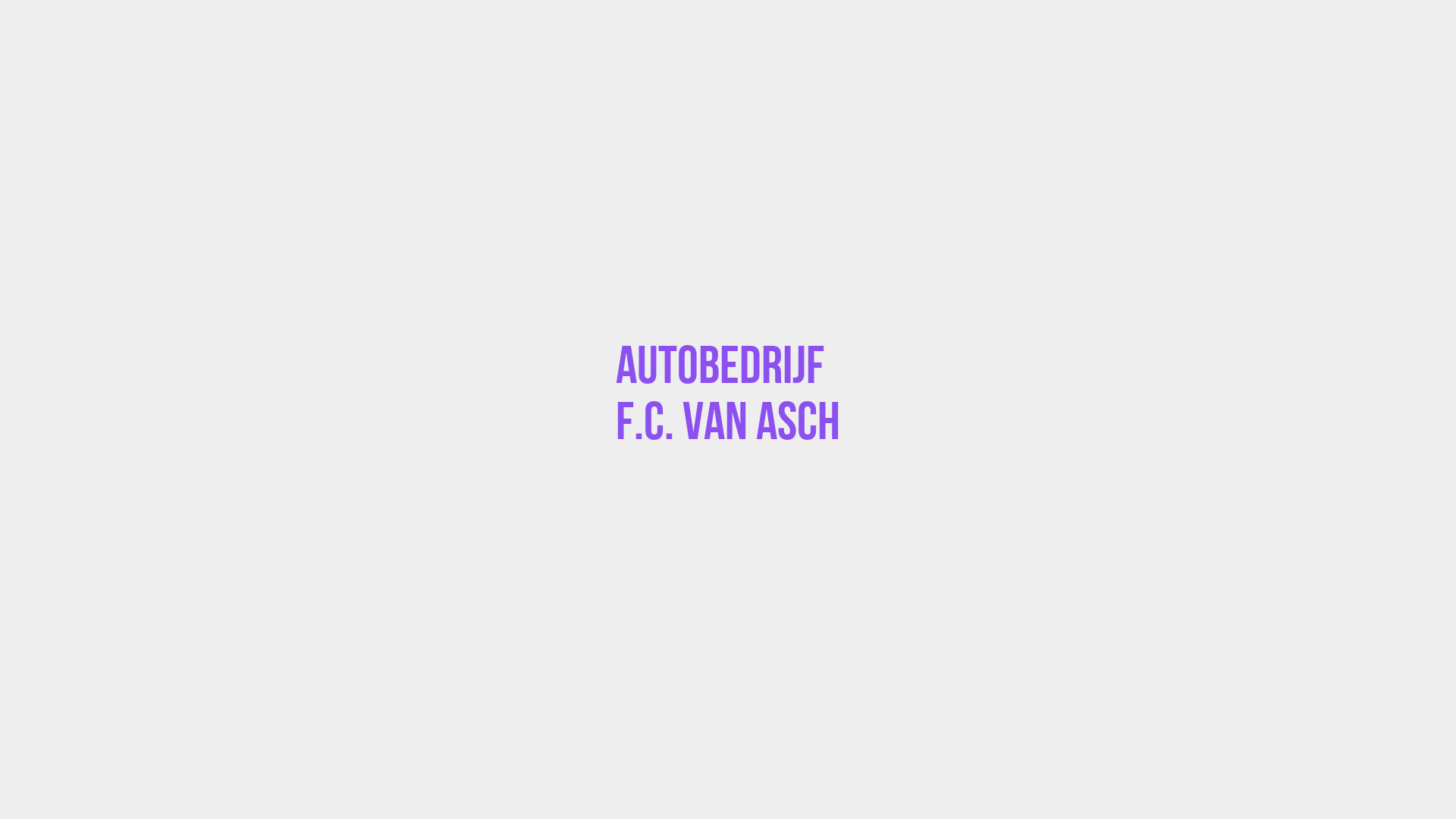 Placeholder image voor Autobedrijf F.C. Van Asch