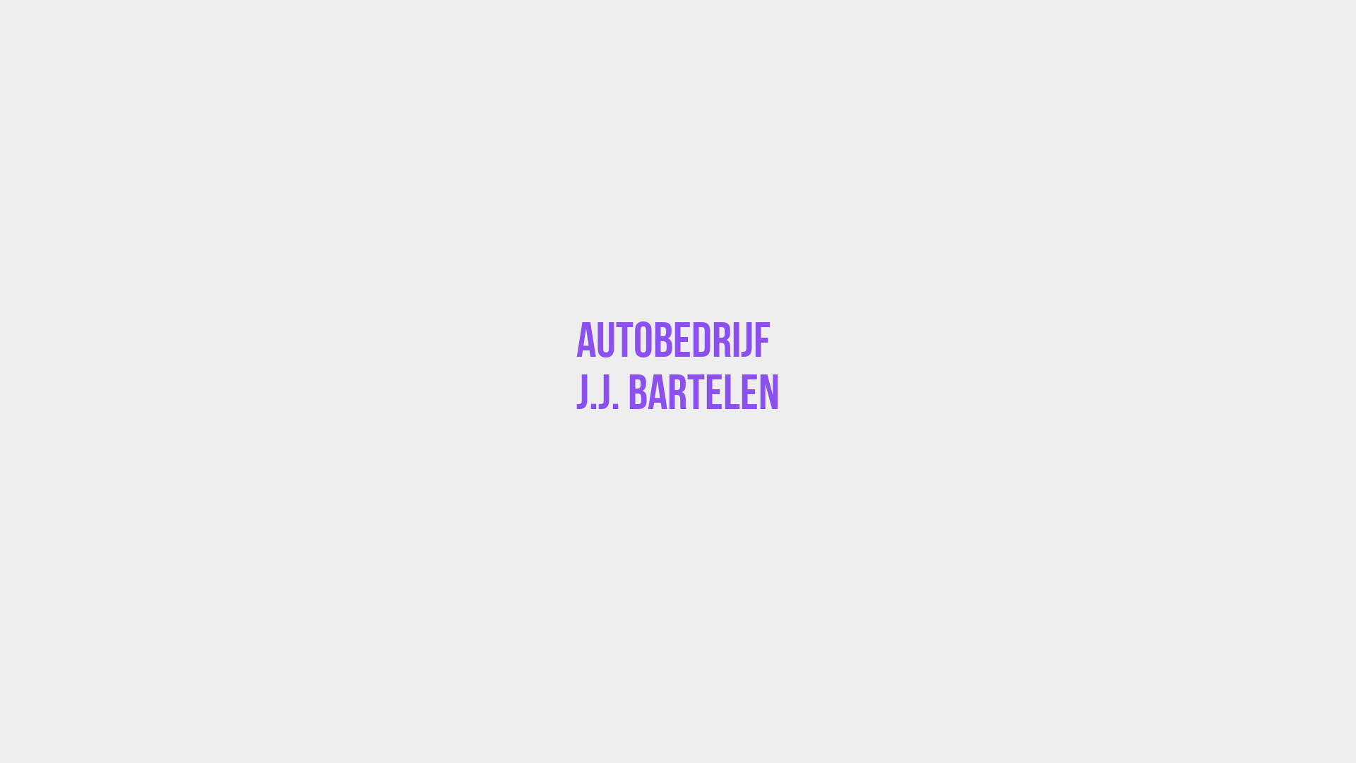 Placeholder image voor Autobedrijf J.J. Bartelen