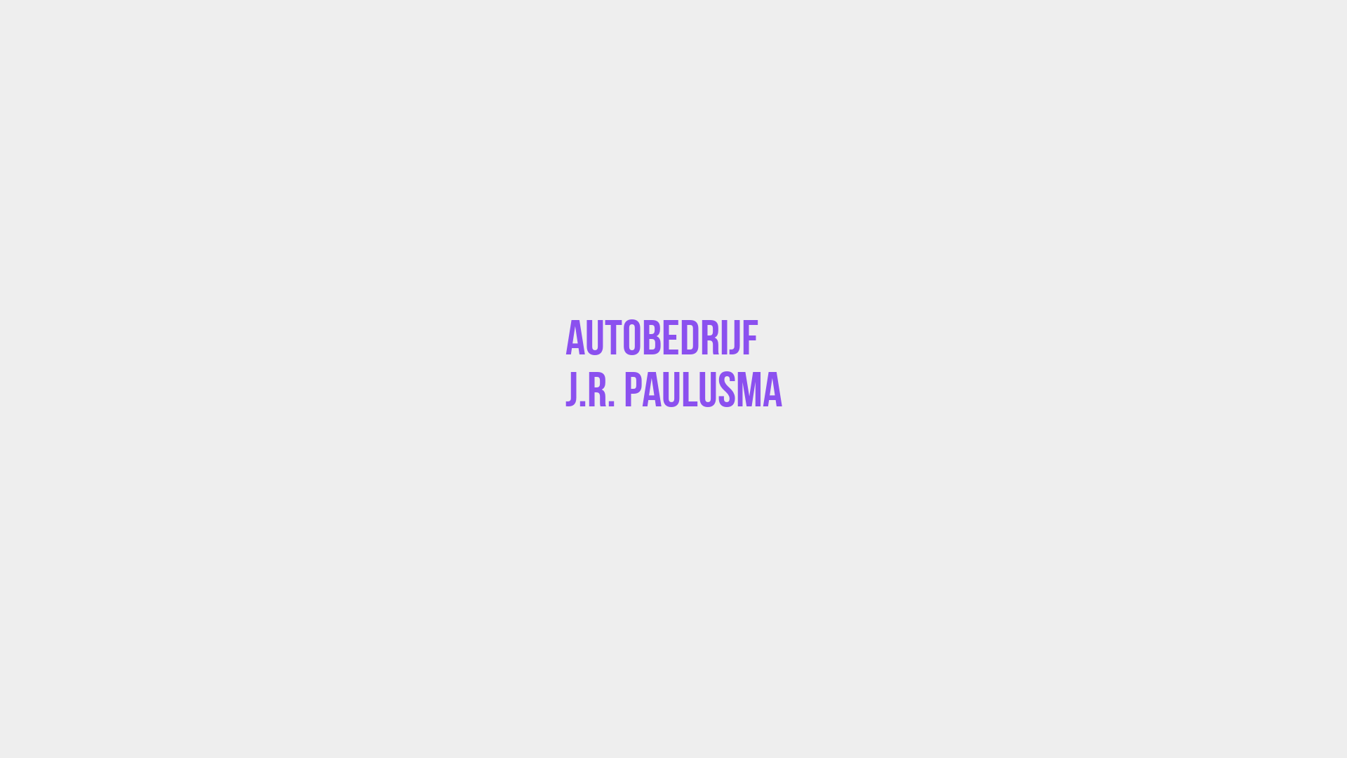 Placeholder image voor Autobedrijf J.r. Paulusma