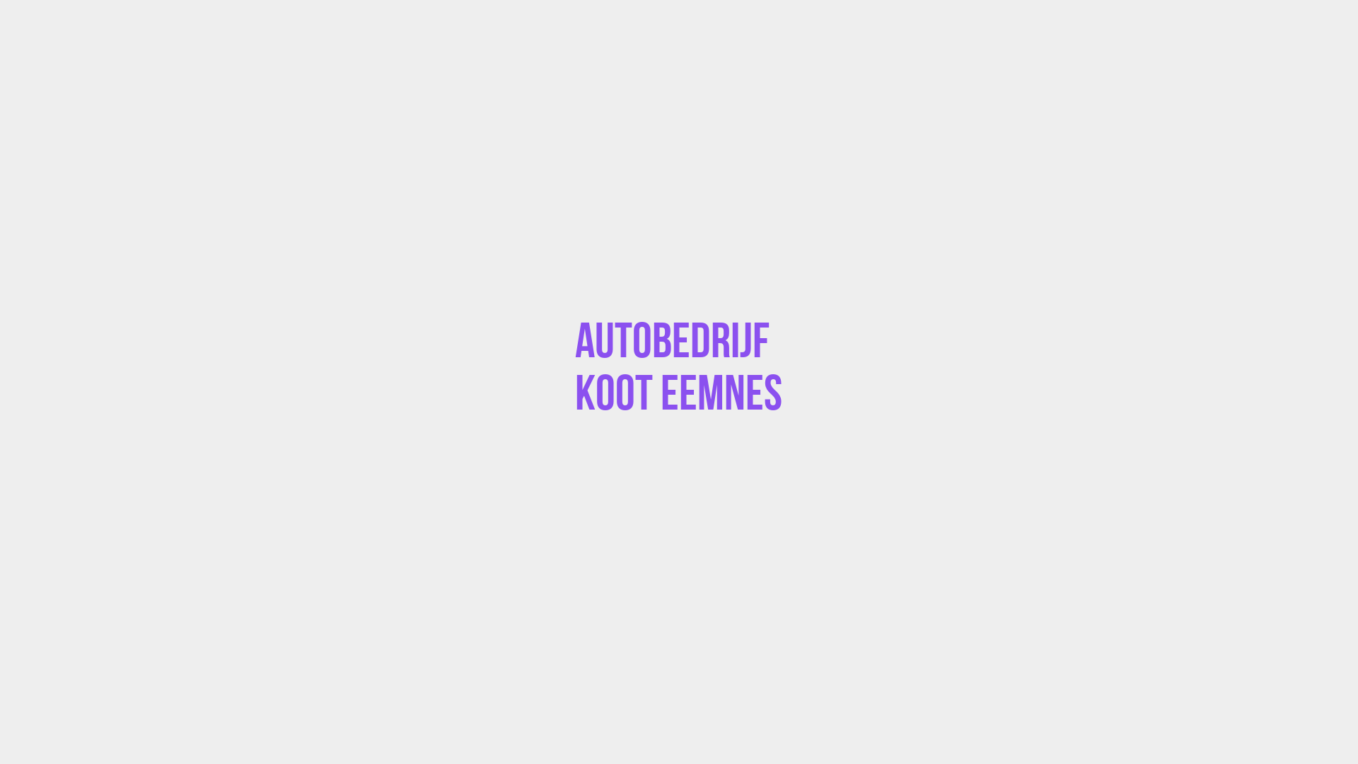 Placeholder image voor Autobedrijf Koot Eemnes