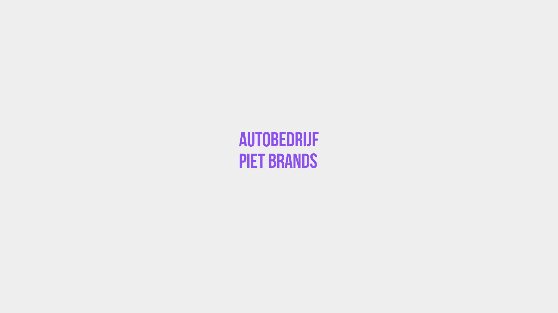 Placeholder image voor Autobedrijf Piet Brands
