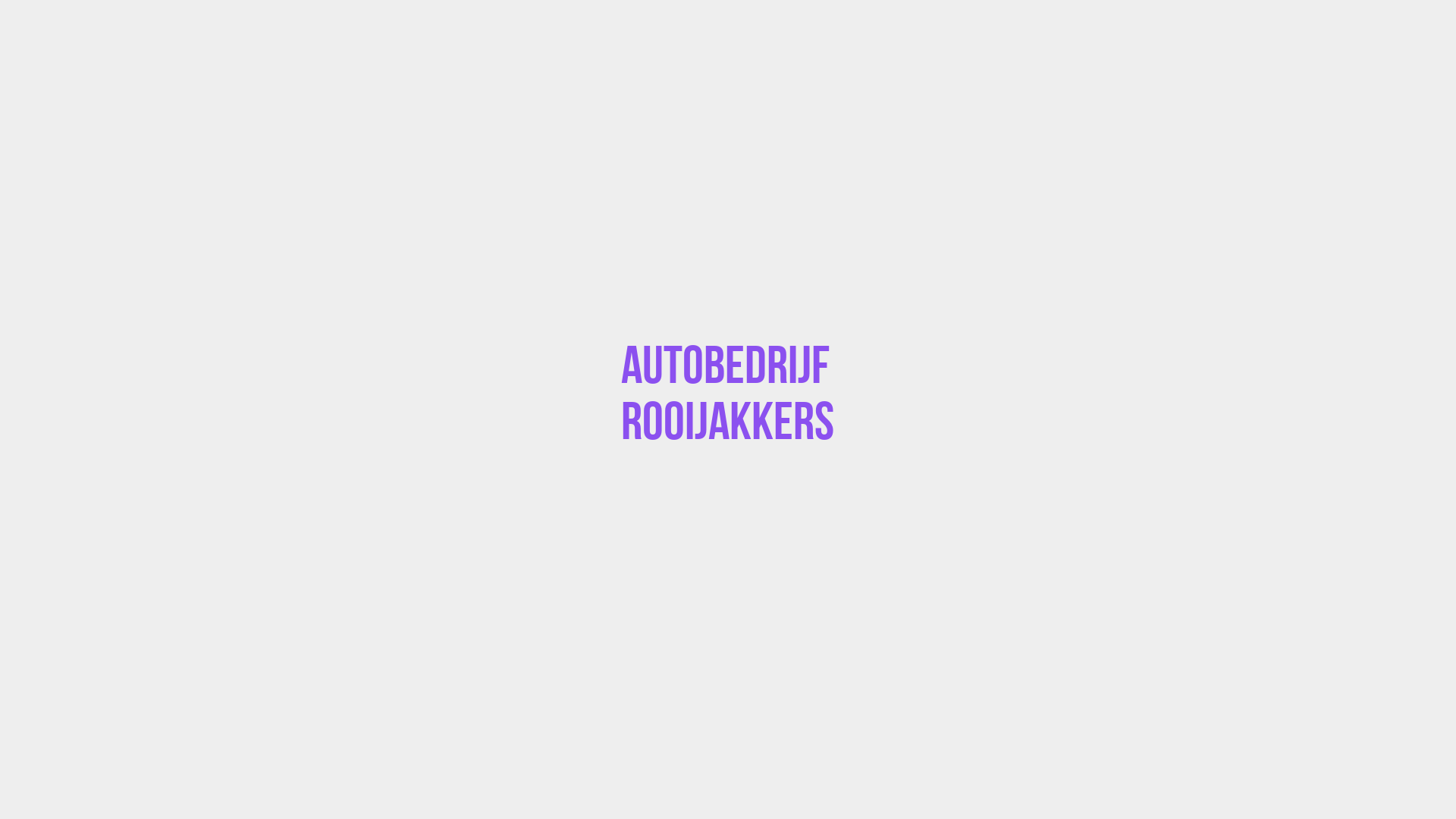 Placeholder image voor Autobedrijf Rooijakkers