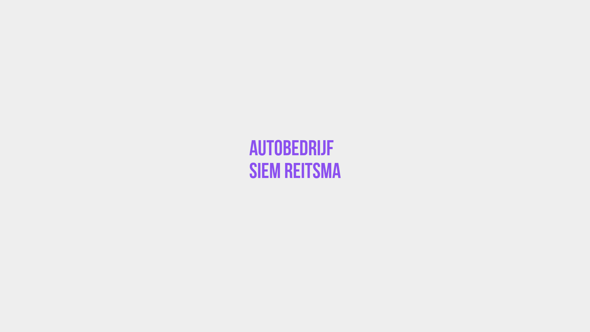 Placeholder image voor Autobedrijf Siem Reitsma