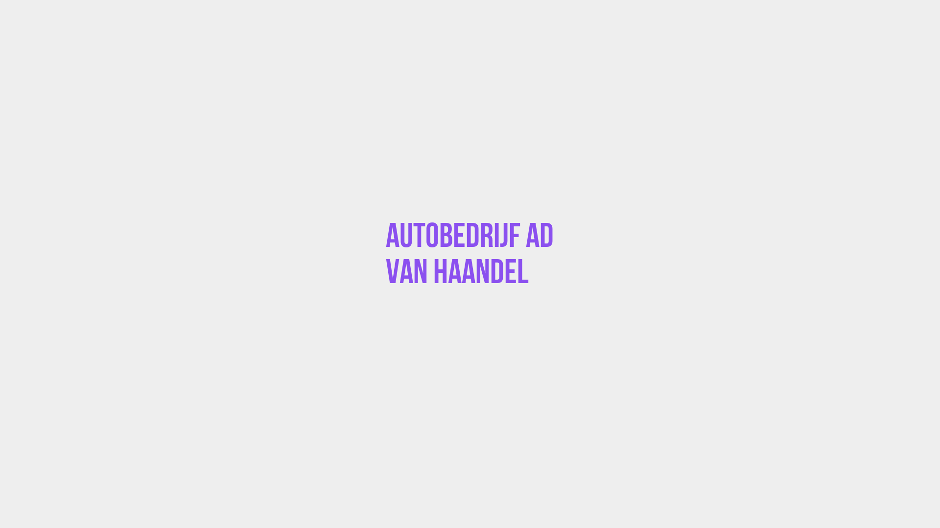 Placeholder image voor Autobedrijf Ad van Haandel